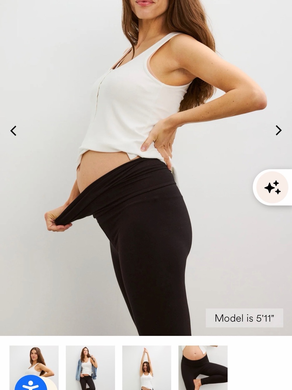 Hatch Maternity Bodyflex Legging, NWT, L